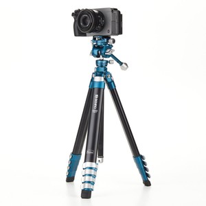  Benro CyanBird 2’si 1 arada Alüminyum Foto/Video Tripod Kiti