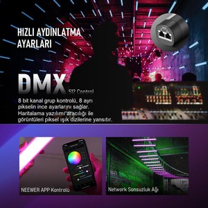  Neewer TL60RGB LED Işık Tüpü