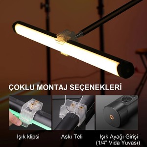  Neewer TL60RGB LED Işık Tüpü