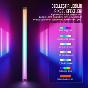  Neewer TL60RGB LED Işık Tüpü