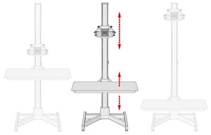  Kaiser RSP 2motion Copy Stand (5710)