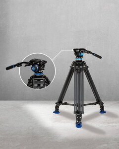 Benro A-573TBS6Pro Hidrolik Profesyonel Video Tripod Kit