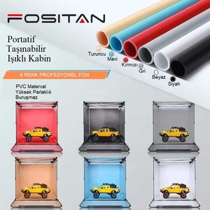  Fositan F60 II Portatif Taşınabilir Işıklı Kabin (60 X 60cm)