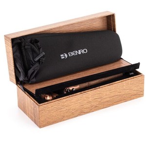  Benro TPKWE TablePod Özel Yapım Ceviz Ahşap Tripod Kiti