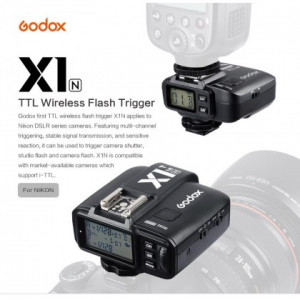  Godox X1NIKON TTL Wireless Flash Trigger  1/8000s Radyo Kanallı Tetikleyici Set