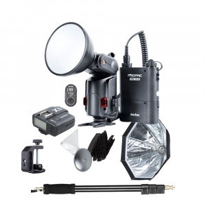  GODOX WITSTRO 180W Mini Paraflash Full Set Nikon