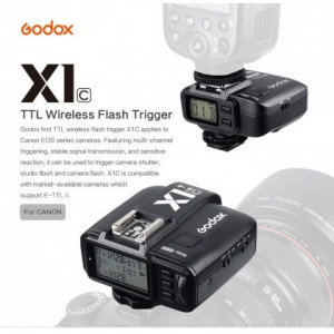  Godox X1CANON TTL Wireless Flash Trigger  1/8000s Radyo Kanallı Tetikleyici Seti