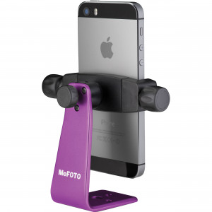  Benro MeFoto Aluminum Phone Holder Purple