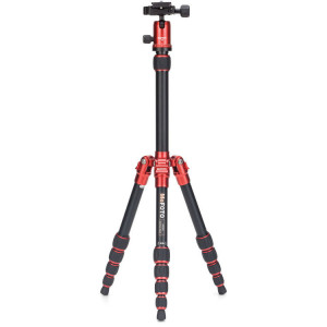 Benro MeFOTO A0350Q0R BackPacker Travel Tripod Kit (Red)