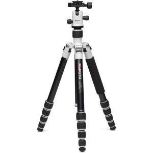  Benro MeFOTO A1350Q1W RoadTrip Aluminum Travel Tripod Kit (White)