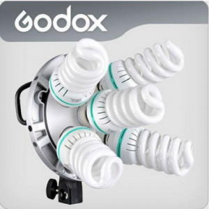  Godox Studio 5-in-1 Multi Holder Tricolor Light