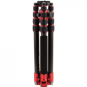  Benro MeFOTO C1350Q1R RoadTrip Carbon Fiber Travel Tripod Kit(Red)