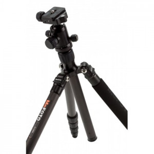  Benro MeFOTO C1350Q1K RoadTrip Carbon Fiber Travel Tripod Kit(Black)