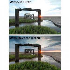  LEE Filters 100 x 150mm Reverse-Graduated 0.9 Filter